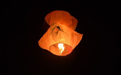 Wunschlaternen oder Glücksballons