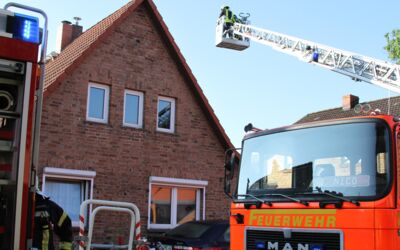 Explosion mit Wohnungsbrand in Waren (Müritz)