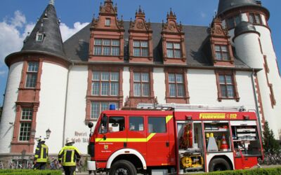 Feuer im Schloss Klink
