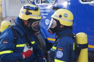 THW-Einsatzübung in Hohenzieritz