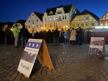 Montags-Demo in Waren (Müritz)