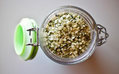 Hanfsamen in der Küche