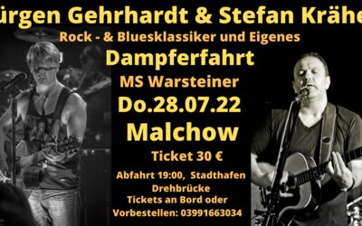 Konzert mit Jürgen Gehrhardt und Stefan Krähe