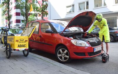 Gelbe Engel: Mit dem E-Bike zur Panne