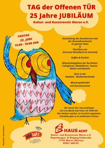 Veranstaltung Haus ACHT Waren (Müritz)