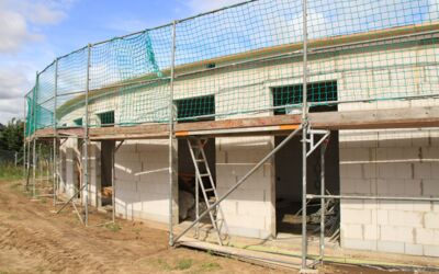 Kita Rechlin feiert Richtfest