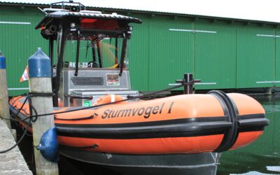 Rettungsboot DRK Wasserwacht Müritz