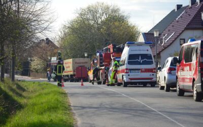 Einsatz Freiwillige Feuerwehr Waren (Müritz)