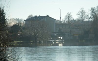 Brücke Schweriner Damm in Waren gesprengt