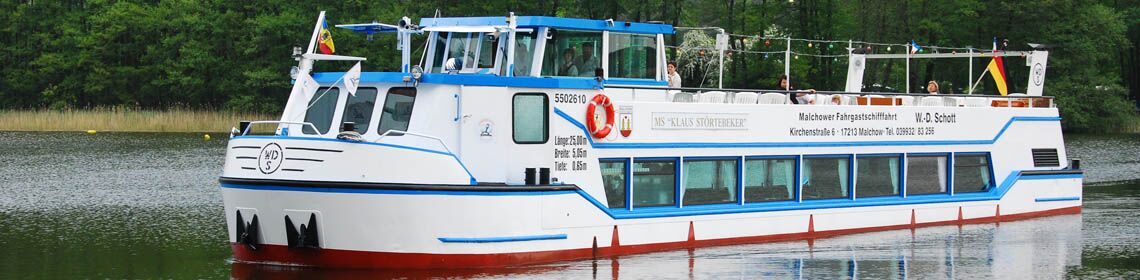 Fahrgastschifffahrt Müritz Blau-Weisse-Flotte