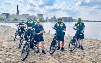 Pedelecs - Neues Einsatzmittel für die Polizei Rostock