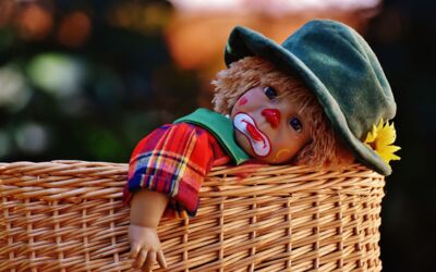 Puppe Clown