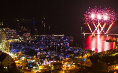 Feuerwerk zur Müritz Sail