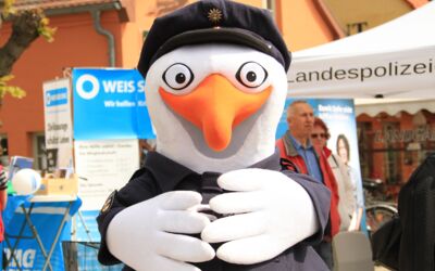 Ferienlager mit der Polizei