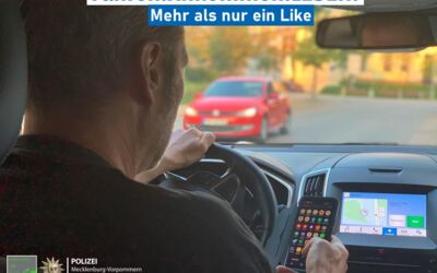 Verkehrskontrollen der Kampagne "Fahren.Ankommen.LEBEN!"