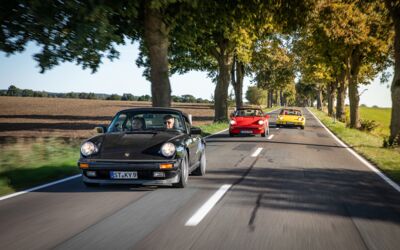Porsche-Tour am Fleesensee in Mecklenburg-Vorpommern