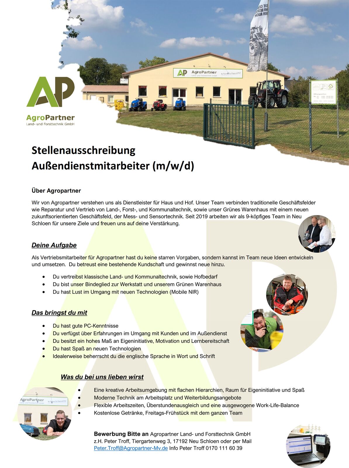 Jobangebote Verkauf und Service Mecklenburgische Seenplatte