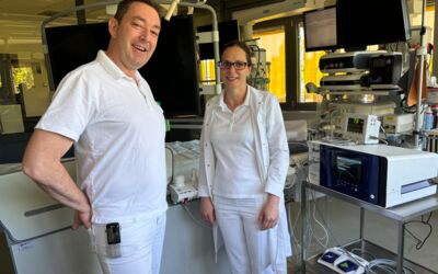 Klinikum Karlsburg Dr. Danika Städing und Dr. Dirk Menzel vom Rhythmus-Team