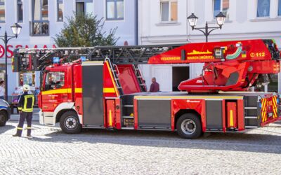 Einsatz Feuerwehr Waren (Müritz)