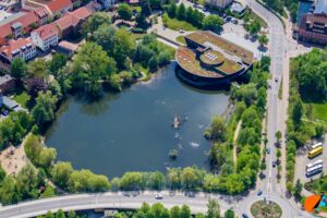 Luftbild Waren (Müritz)