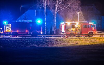 Feuerwehreinsatz Plasten - Möllenhagen Verkehrsunfall