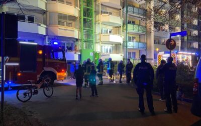Feuerwehreinsatz Waren Springer Straße