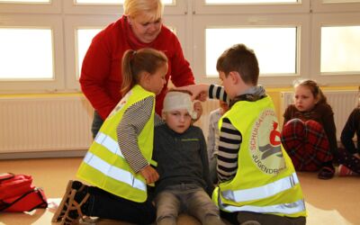 Kinder können Erste Hilfe
