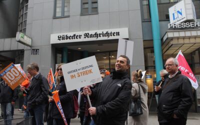 Ostesee-Zeitung Mitarbeiter streiken