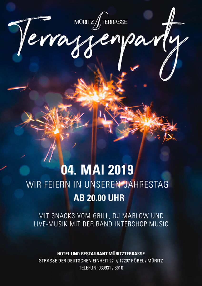 Veranstaltung Restaurant Müritzterrasse Röbel/Müritz