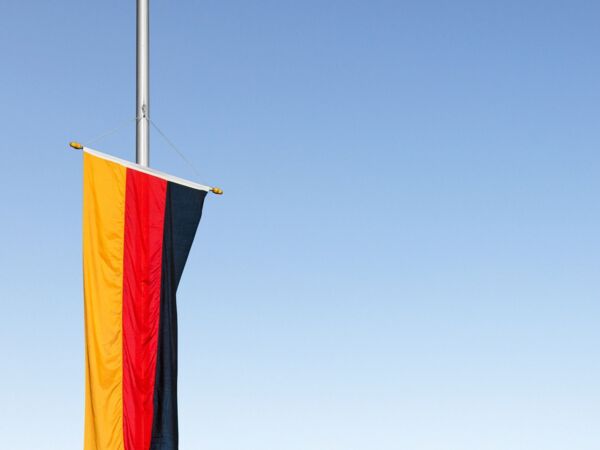 Fahnen in Deutschland auf Halbmast