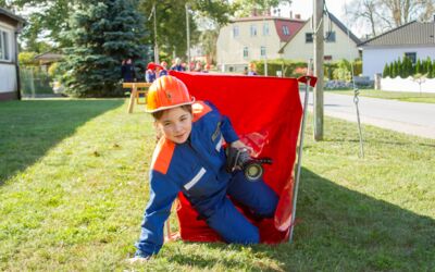 Vierter Kinderfeuerwehrtag in Schloen