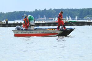 Dieselfilm auf der Müritz