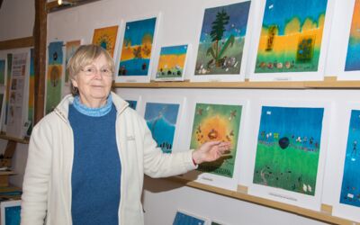 Künstlerin Christel Jeikner Bollewick