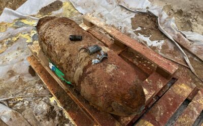 Bombenentschärfung in Rechlin Müritz