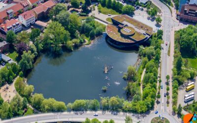 Luftbild Waren (Müritz)