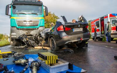 Einsatz Freiwilligen Feuerwehren Silz, Malchow und Alt Schwerin