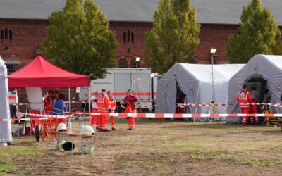 Einsatzübung "Weißer Bussard 2023"