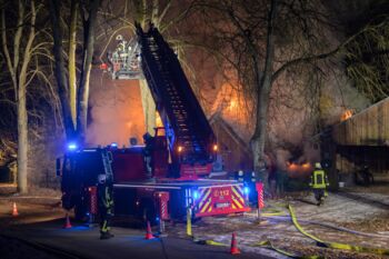 Großbrand Speck Müritz-Nationalpark