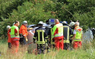 Verkehrsunfall B192 Marihn