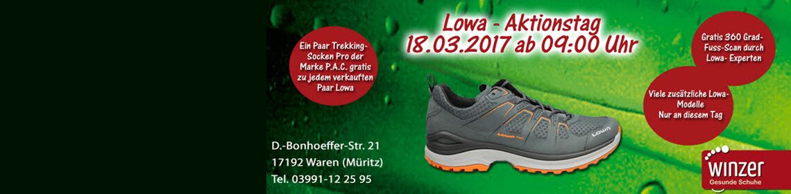 Schuhhaus Winzer Lowa-Schuhe