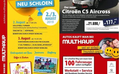 Veranstaltungen in Schloen