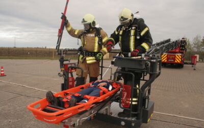 Feuerwehrübung Müritzmilch