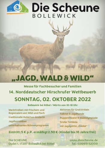 Hirschruferwettbewerb in Bollewick