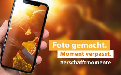 Social Media-Kampagne „Foto gemacht – Moment verpasst“