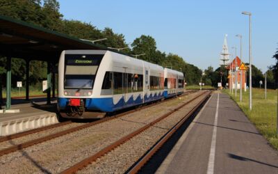 Bahnverbindung Zempin, Koserow, Kölpinsee, Stubbenfelde und Ückeritz