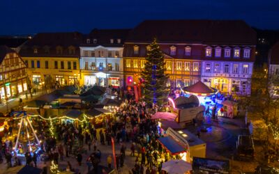 Foto vom Weihnachtsmarkt Waren (Müritz)