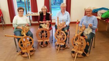 Wolle spinnen Mecklenburgische Seenplatte