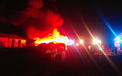 Millionenschaden bei Brand in Penzlin