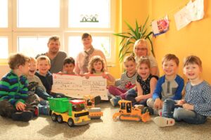 Autohaus Kaschmieder überrascht Kita