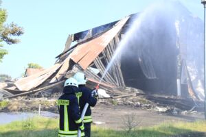 Großbrand Klink Müritz